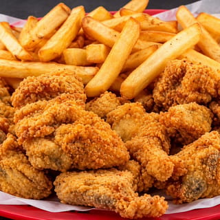 Catfish Nuggets Dinner