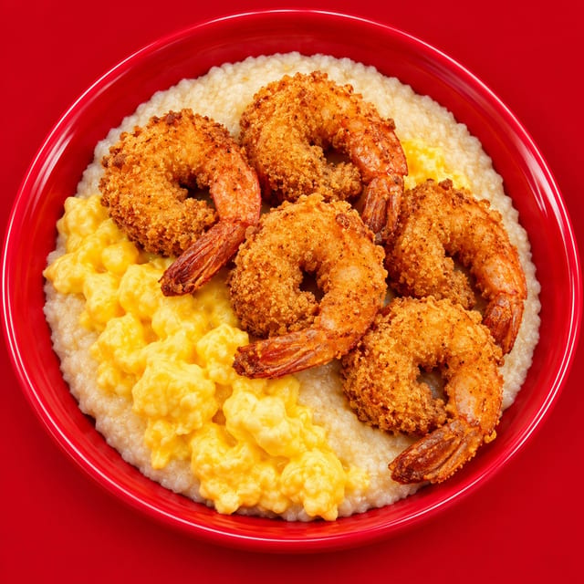 Shrimp Bowl (fried).