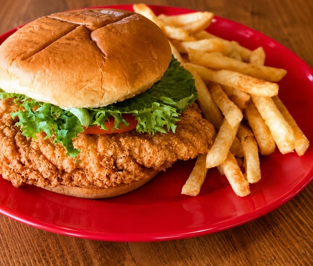 Fried Chicken Sandwich.
