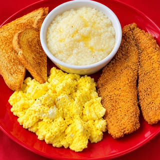 Fish, Eggs, Grits