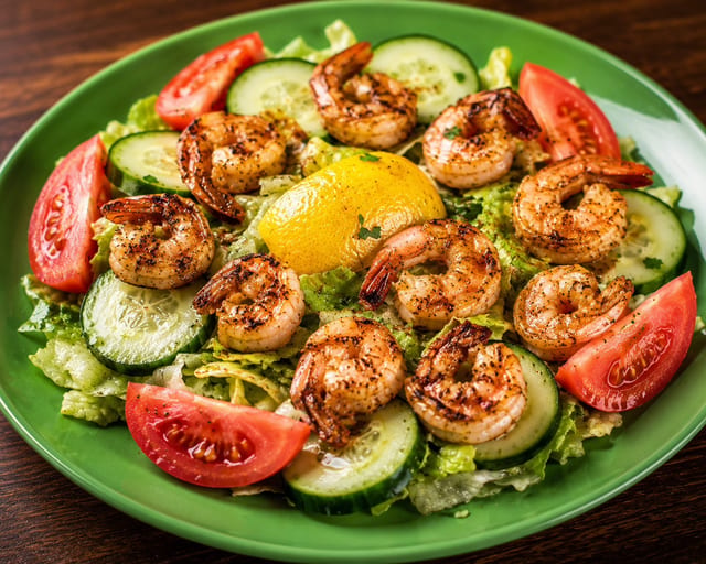 Shrimp Salad.