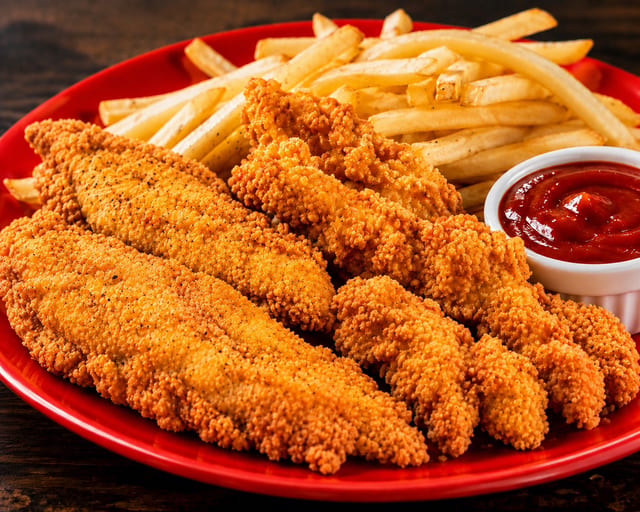 3 Pc Chicken Tender 2 Pc Fish.