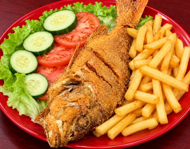 Whole Snapper.