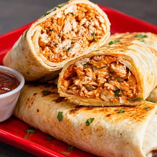 Fried Shrimp Wrap