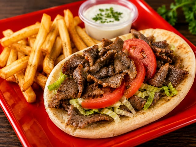 Gyro Sandwich.