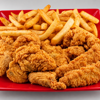 Gizzards with 2 Tenders