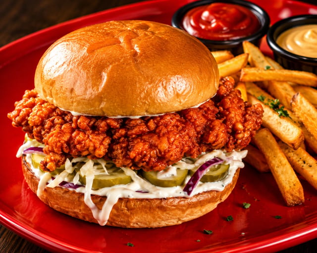 The Hot Chicken Sandwich.