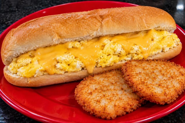 Egg & Cheese Sub.