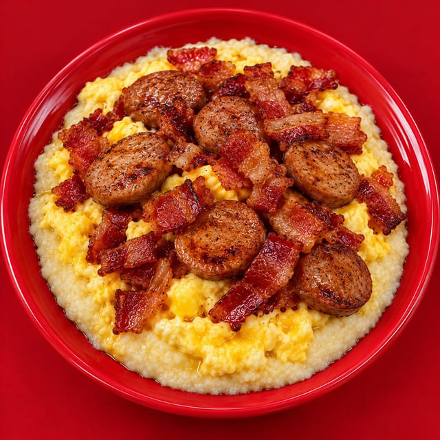 Bacon& Sausage Bowl.