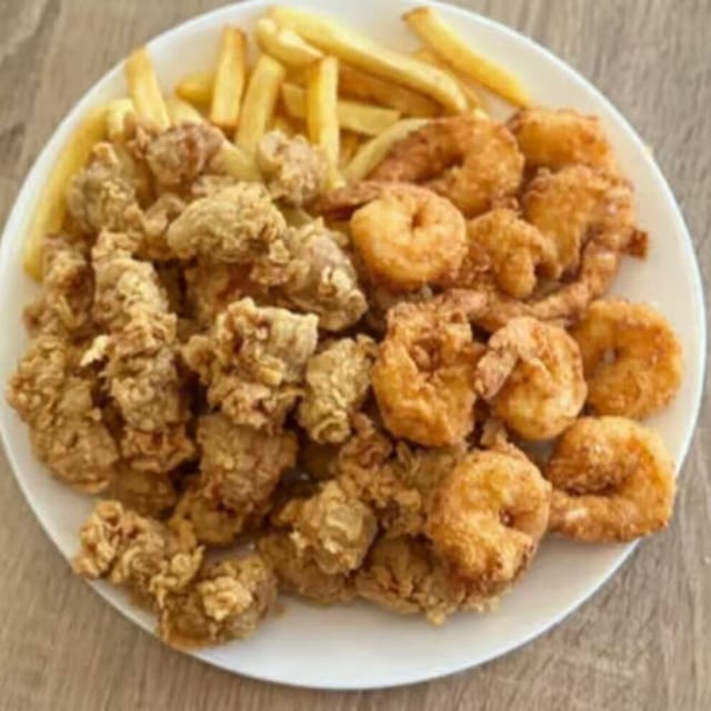 Gizzard or Liver & Conch.