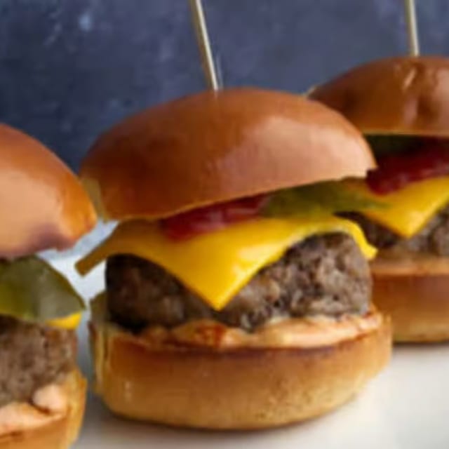 Mini Slider Burger.