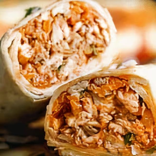 Chicken Philly Wrap.