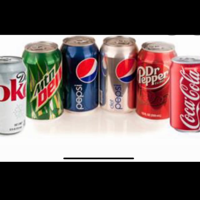 Soda Cans.