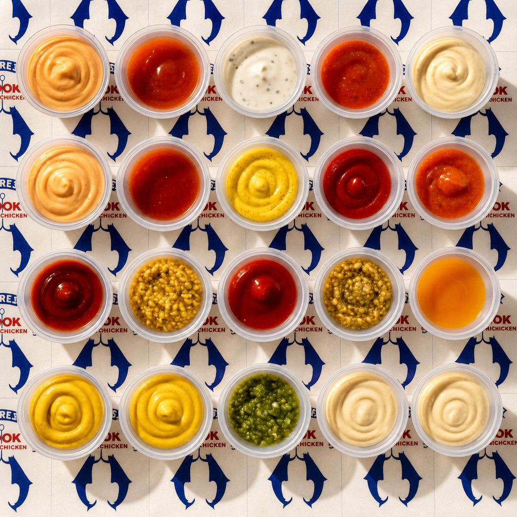 4pack Ketchup.