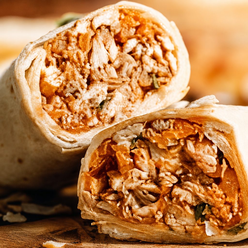 Chicken Philly Wrap.