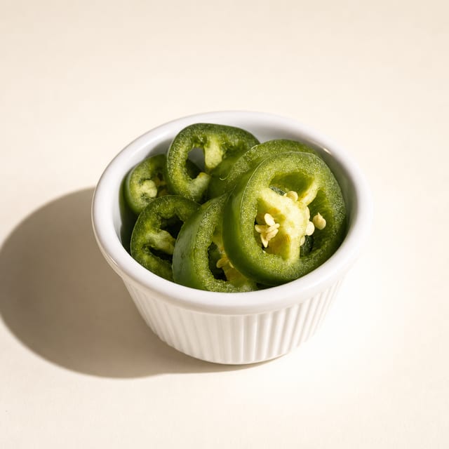Jalapeño Peppers.
