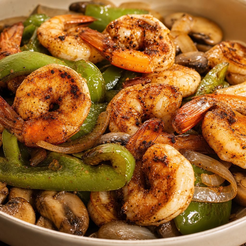 15 Grilled Shrimp.
