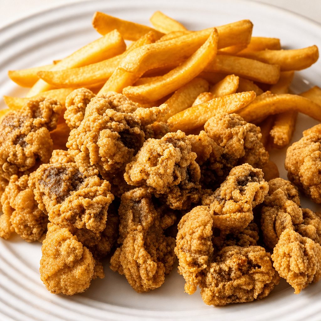 Catfish Nuggets Basket.