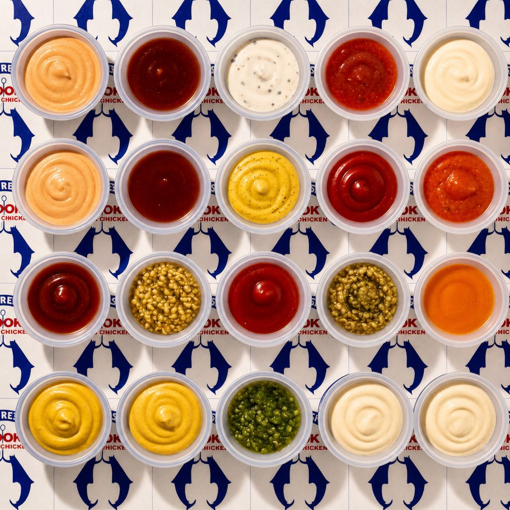 Hot Sauce Cup.