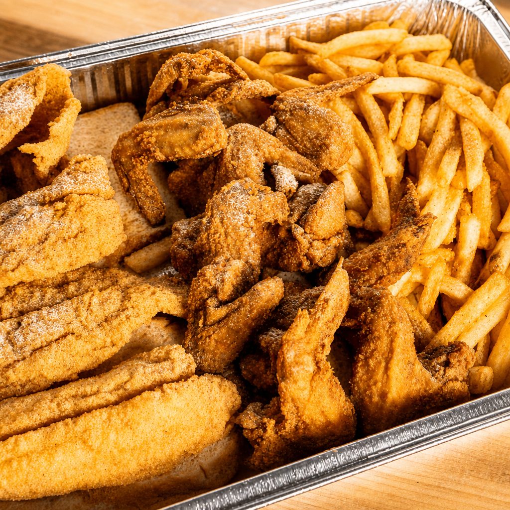 Catfish Fillet Family Meal.