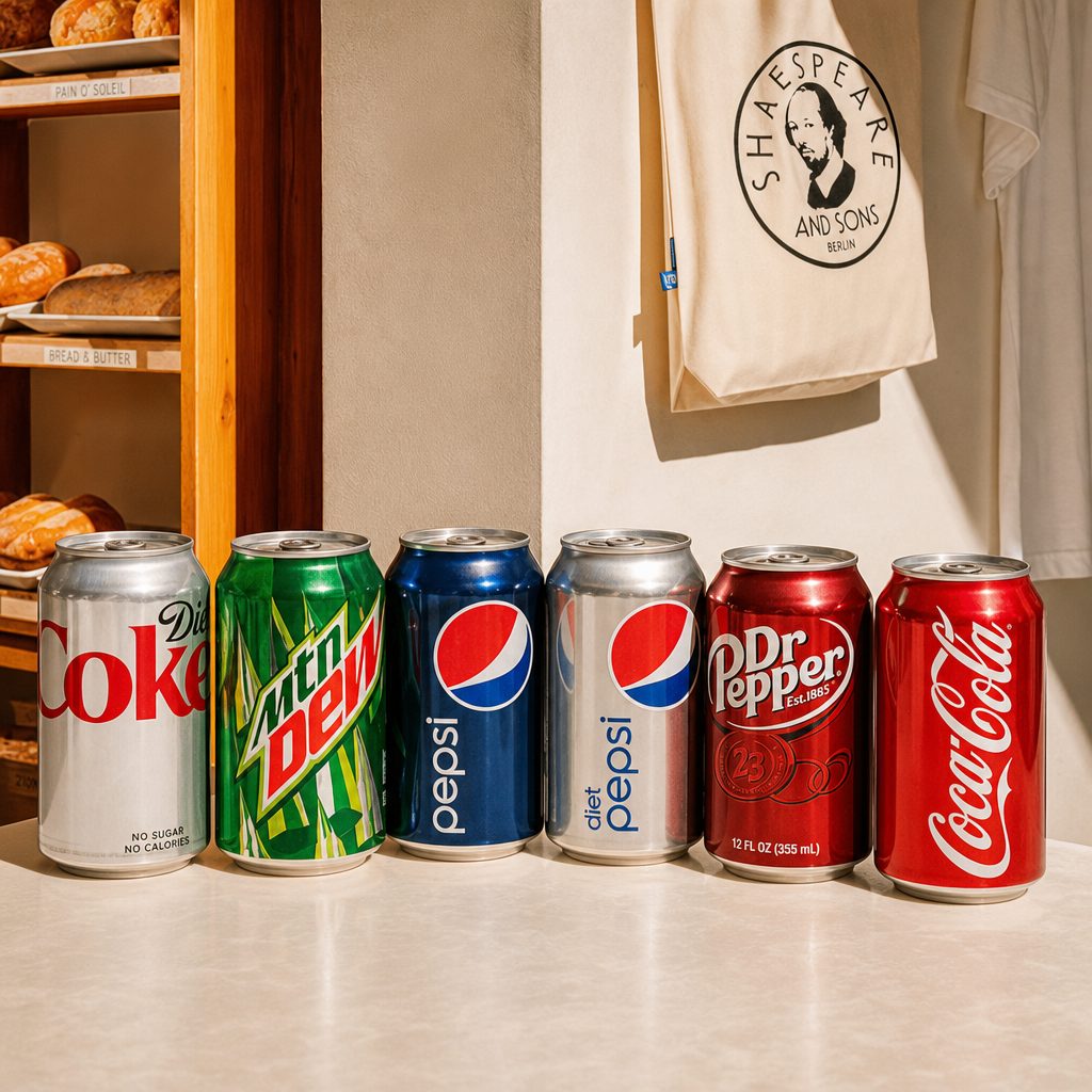 Soda Cans.