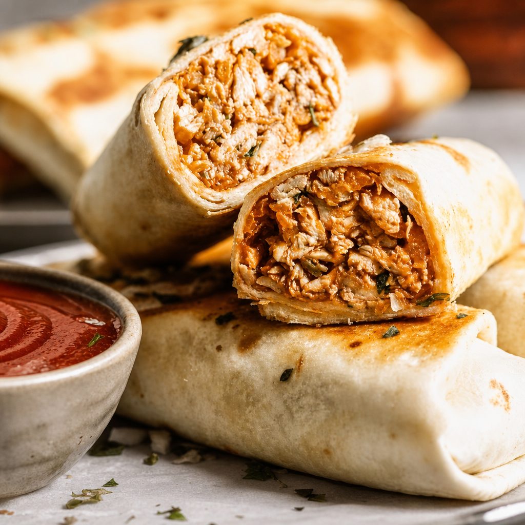 Chicken Tender Wrap.