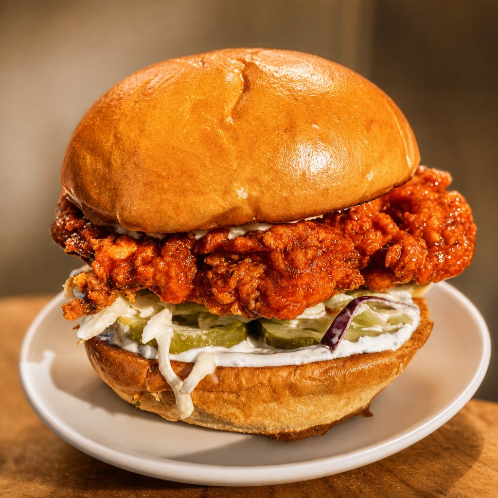 The Hot Chicken Sandwich.
