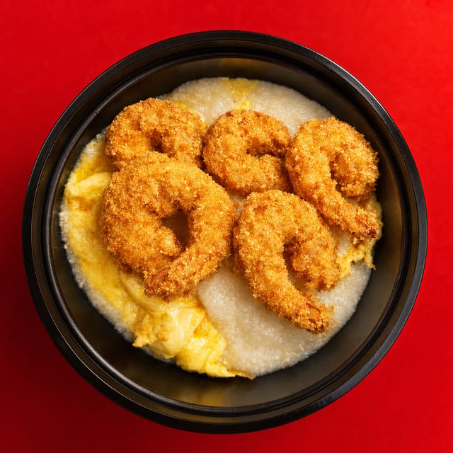 Shrimp Bowl (fried).