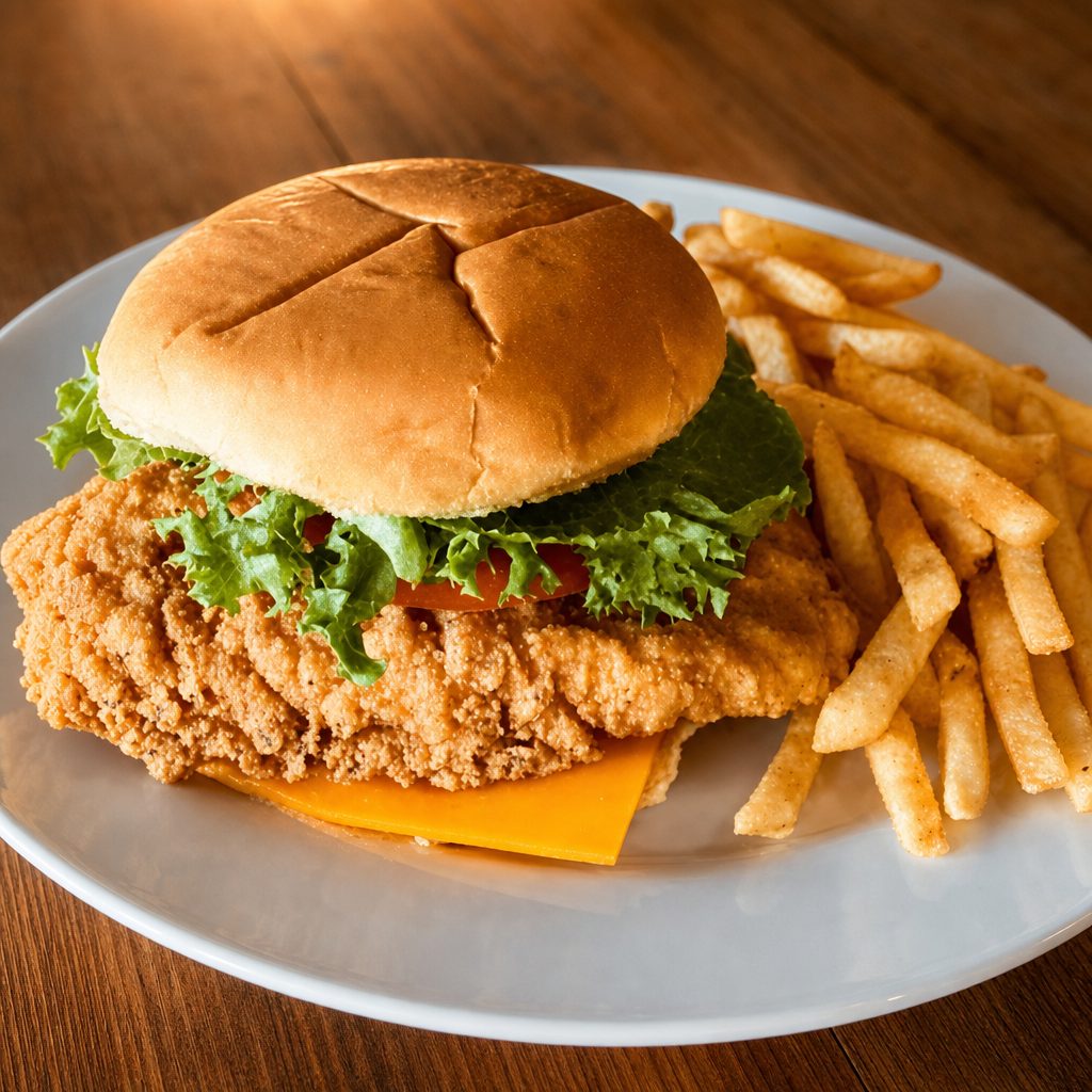 Fried Chicken Sandwich.