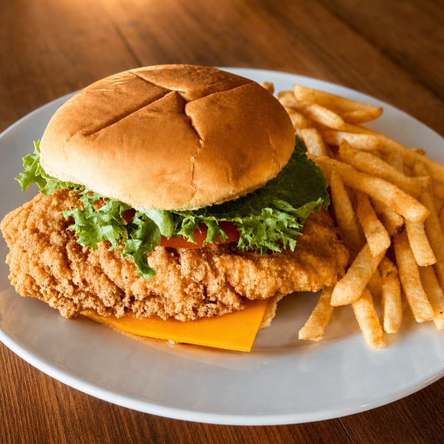 Fried Chicken Sandwich.