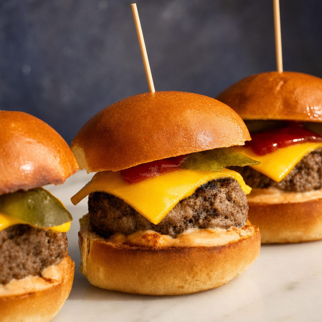 Mini Slider Burger.