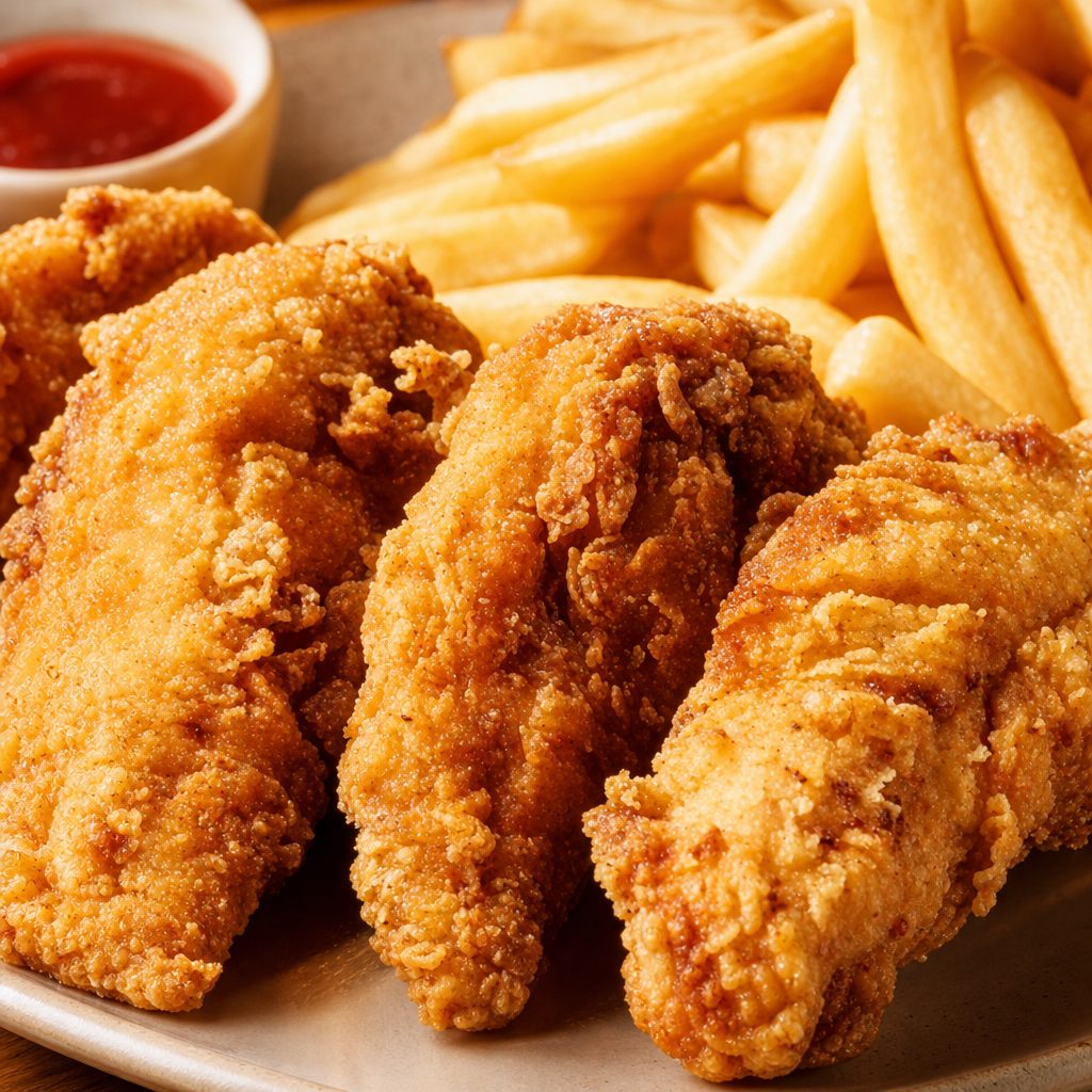 Gizzards with 2 Tenders.