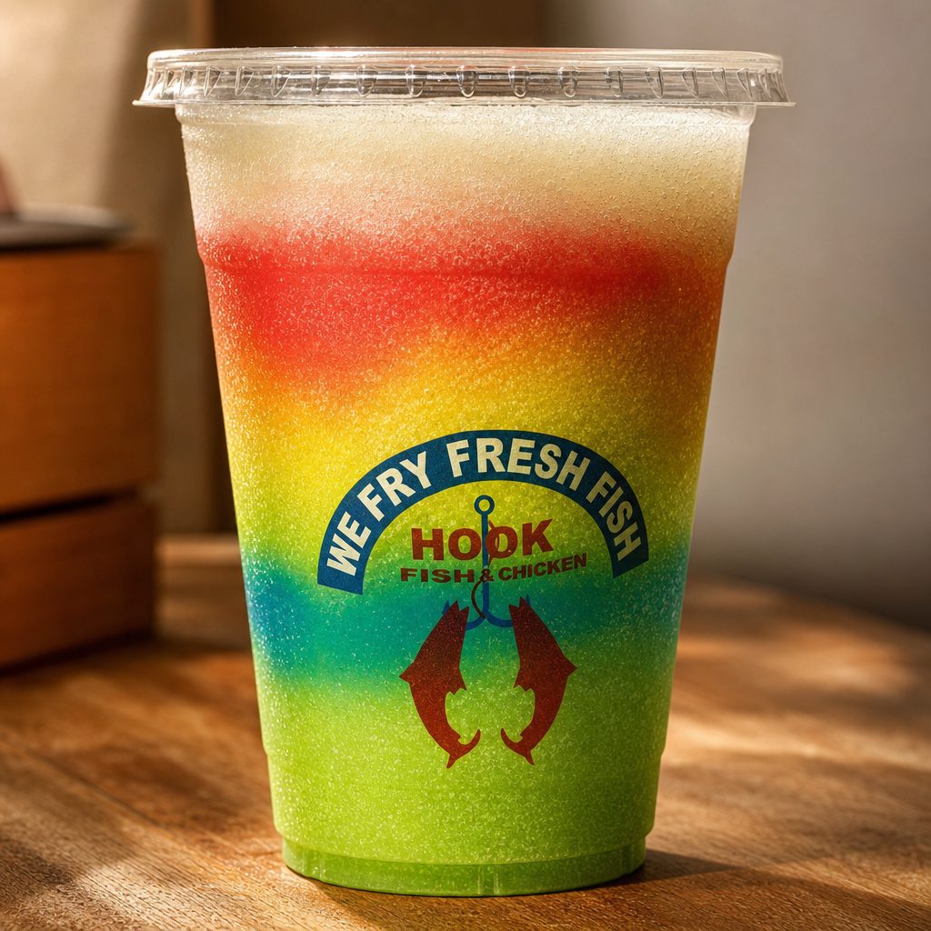 Slushy.